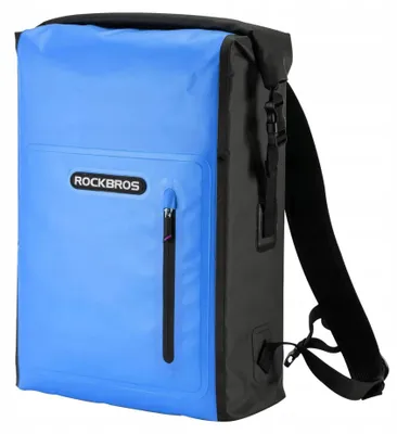 Produktbild von Rockbros AS-032BL Wasserdichter Fahrrad Rucksack 25L Blau