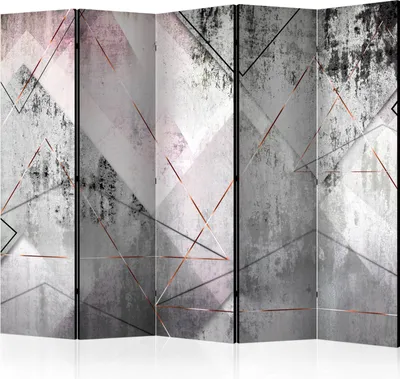 Immagine prodotto di Schermo monofacciale Abstractions 225x172 cm 5 pezzi grigio