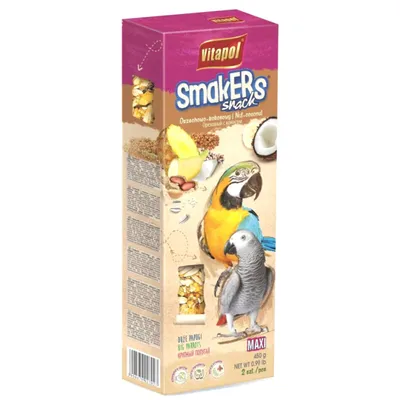 Image de VitaPol- MAXI NUT-COCONUT SMAKERS pour grands perroquets 450 g