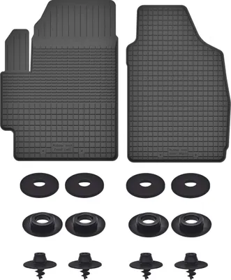 Immagine prodotto di Tappetini anteriori gomma vasca per Lancia Ypsilon III 2011- hatchback con clip