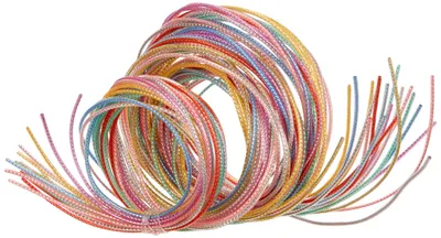 Produktbild von Glorex Colour Strips metallic 20St 100cm lang, 10 Fb. Sortiert, Verschiedenes, M