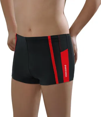 Produktbild von Sesto Senso Jungen Badehose – eng anliegende Schwimmshorts BD 630 – Schwimmhose Kinder 9 Jahre 134 – Schwarz