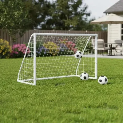 Immagine prodotto di Porta da calcio portatile per bambini, ideale per l'uso in giardino e per l'allenamento