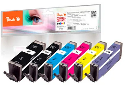 Zdjęcie produktu dla Peach Toner Canon Nr.580XXL/581XXL  MultiPackPlus  REM,KOM