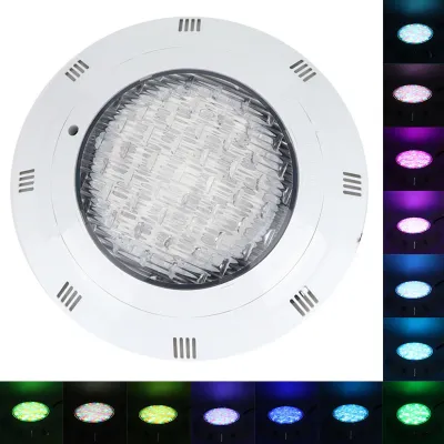 Zdjęcie produktu dla Oświetlenie basenowe AC 12V, 72W, 360 diod LED, wodoodporne, wielokolorowe RGB, lampa podwodna z pilotem