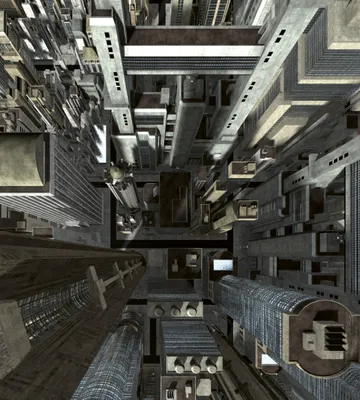 Produktbild von Fototapete - Skyscrapers 225x250cm - Vliestapete