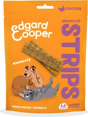 Produktbild von Edgard & Cooper Strips Huhn 75 g