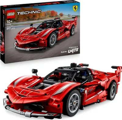 Produktbild von LEGO Technic Ferrari FXX K Rennwagen Spielzeug – Automodell zum Bauen und Ausstellen mit V12-Motor und beweglichen Kolben – Motorsport Geschenk für Jungen ab 10 Jahren – 42212