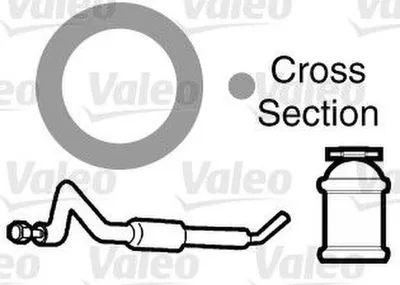 Produktbild von 20x VALEO Dichtung Kühlmittelrohrleitung 509137 0,006kg