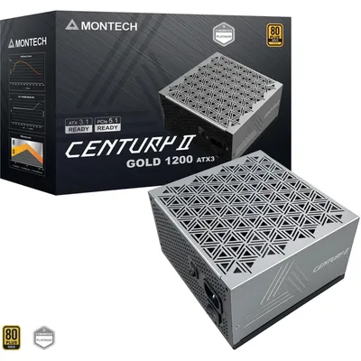Immagine prodotto di Montech MONTECH CENTURY II 1200 (zero watts)