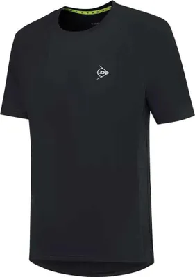Produktbild von Dunlop Club Crew Kurzarm-t-shirt Schwarz 2XL Herren Schwarz 2XL