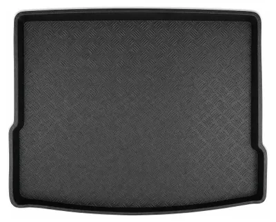 Image de Bac de coffre pour Volkswagen Tiguan II 2015- (plancher haut) – noir, sur mesure