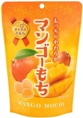Produktbild von Seiki | Mochi Mango - 130g - Reiskekse - Geschmack Mango - Süße Snacks
