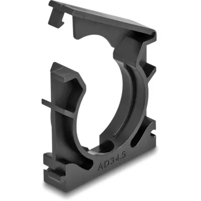 Produktbild von DeLOCK 60488, Kabelhalter, Kunststoff, Schwarz