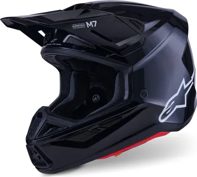 Immagine prodotto di Casco SUPERTECH S-M7 SOLID, ALPINESTARS (nero, taglia M)