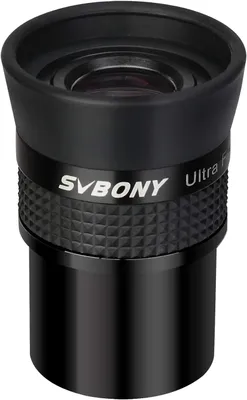 Immagine prodotto di Svbony SV190 Oculare per telescopio da 1,25 pollici, oculare a campo ultrapiatto da 10 mm, lente per telescopio completamente multicoated per l'osservazione planetaria