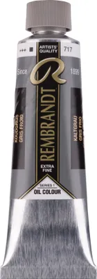Image de Rembrandt peinture à l'huile en tube 150 ml, gris froid 717