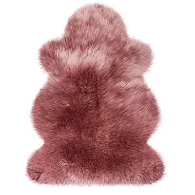 Produktbild von Heitmann Felle Australisches Premium Lammfell  Farbe Mauve, Größe ca. 100 x 68 cm 102MV