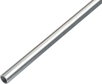 Produktbild von Alberts Rundrohr | Aluminium, chromdesign | 1000 x 8 x 1 mm