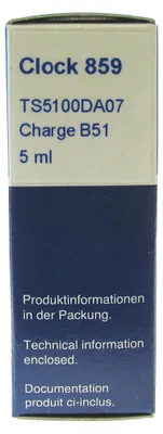 Produktbild von 3990,00 € / 1 l Großuhrenöl Clock 859 - 5 ml Dr. Tillwich