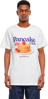 Imagen del producto de Camiseta para hombre Mr. Tee, modelo "Pancake Club", color blanco, talla XXL