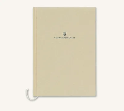 Produktbild von Notizbuch Leineneinband A5 Goldbraun