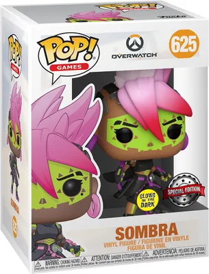 Produktbild von Overwatch - Sombra 625 Special Edition Glows in the dark - Funko Pop! - Vinyl Figur