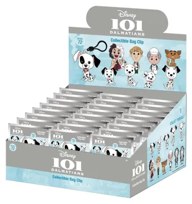 Image de 101 Dalmatiens 3D pendentif de poche en PVC série 72 présentoir (24)