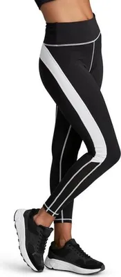 Produktbild von Björn Borg - Damen - STHLM High Waist Mesh Leggings - Bunt/Schwarz/Weiß - Gr. 42