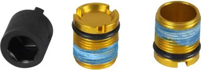 Obrázek produktu pro Look X-track Race Car Ti Spindelkappen-set Golden  Golden Jedna velikost