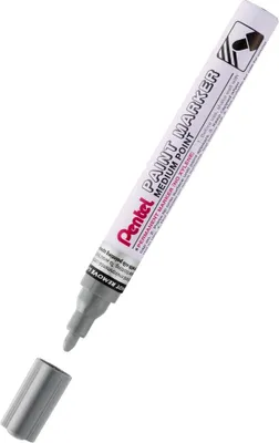 Zdjęcie produktu dla Marker olejny szary Pentel