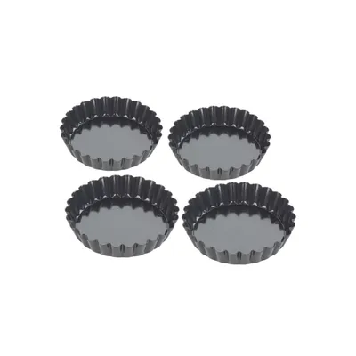 Produktbild von Tala Performance 4er Set Quicheformen 10 cm - Tarteform mit Hebeboden