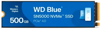Produktbild von SSD Western Digital Blue SN5000 NVMe 500GB (WDS500G4B0E)