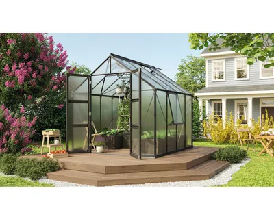 Obrázek produktu pro Vitavia "Olymp 6700" skleník černý 6,7 m² 4 mm HKP