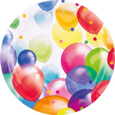 Produktbild von Amscan 9900320-66, Spielzeugballon, Papier, 12 Stück(e)
