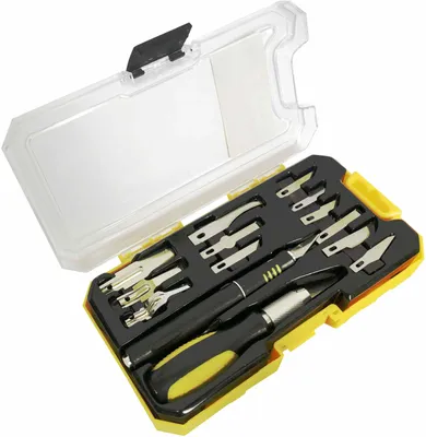 Obrázok produktu pre FIELDMANN FDN 1003-14R Hobby nože 14ks