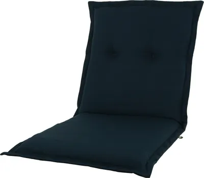 Produktbild von Kopu® Prisma Navy Hochwertiges Gartenkissen mit niedriger Rückenlehne – Blau