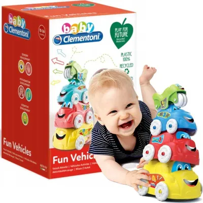 Produktbild von Clementoni BABY Turm der Autos 17726