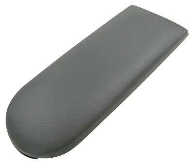 Produktbild von Deckel Abdeckung LEDER Grau für Original Mittelarmlehne Skoda Roomster / Rapid