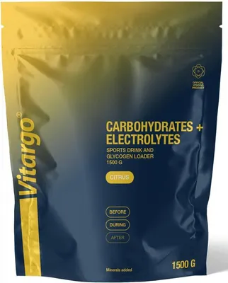 Produktbild von Vitargo Carbohydrates + Electrolytes (1500g) Citrus - Intra- & Post-Workout - Post-Workout