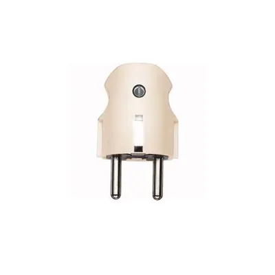 Produktbild von Merten SCHUKO-Stecker weiß 122427