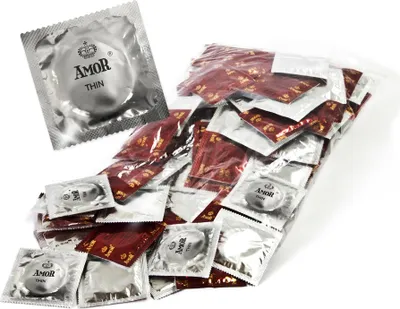 Obrázok produktu pre Amor Thin: 100 extra tenkých kondómov