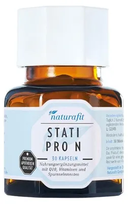 Produktbild von naturafit Stati Pro N Kapseln, 30 St. Kapseln