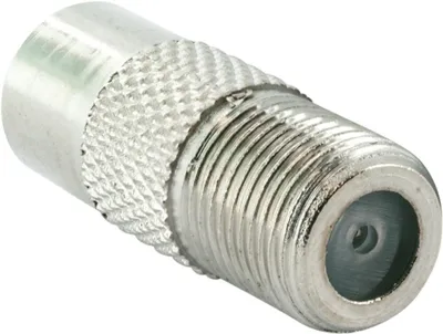 Obrázek produktu pro Schwaiger Adapter F-Kupplung / Koax Stecker Silber