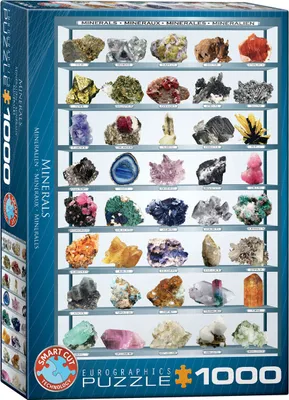 Produktbild von 1000 Teile Puzzle Schätze der Erde Mineralien