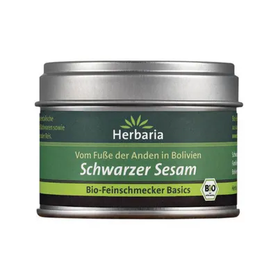 Produktbild von Herbaria Schwarzer Sesam 35 g
