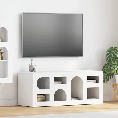 Produktbild von Design Möbel TV-Schränk Weiß 100 x 35 x 40 cm Holzwerkstoff - TV-Schränke 2025 Neu8808301