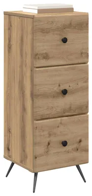 Obrázok produktu pre vidaXL Komoda Artisan – dub 33 x 34,5 x 90 cm drevotrieska