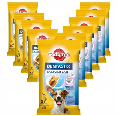 Produktbild von Pedigree Dentastix Dental Delicacy Kleine Rassen Set 10X 110G (70 Stück)