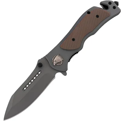 Obrázok produktu pre Outdoorový nôž HC-40801 - Sivá/Hnedá KP40801